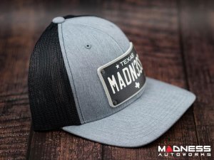 Cap - Trucker Style - w/ Texas Black Plate + MADNESS 